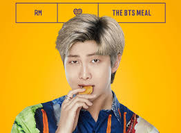 The bts meal, as it's called, will include. S3i U Kdnk Xbm