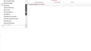 Linking An Update Query Using Access Macros Access Database Research Paper Sql