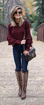 Pin By Addie Haynes On Cowgirl Boots Winter Boots Outfits Casual Winter Outfits Winter Outfits