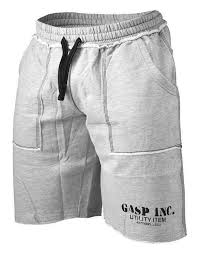 Fleece Cargo Shorts By Gasp Wear Colour Grey Iafstore Com