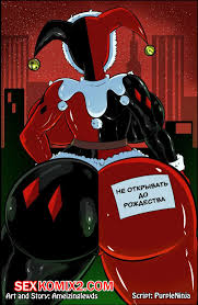 Порно комикс Бэтмен Харли Квин - запретная связь супергероев