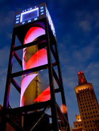Kansas City Power Light District Clock Tower Kansas City Missouri Kansas City Power And Light Kansas Missouri