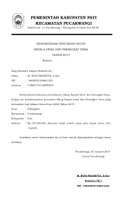 83 contoh nota dinas remsi yang. Doc Pemerintah Kabupaten Pati Kecamatan Pucakwangi Keysha Sun Academia Edu