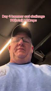Day 4 jumped the weight to 90# total x 20reps #armwrestling #strength...