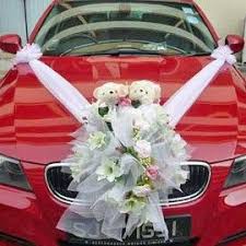 Collection by sha • last updated 5 weeks ago. Red Wedding Car Artificial Flowers Decoration