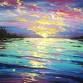 Paint Nite: Peaceful Place event in Rohnert Park, CA