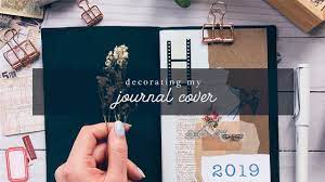 Maybe you would like to learn more about one of these? Decorating My Journal Cover Traveler S Notebook Notebook Insert Youtube