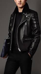 Men S Jackets Leather Bikers Bomber Quilted Burberry United States Jackets Men Fashion Leather Jacket Men Leather Jacket