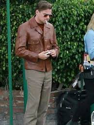 Leonardo Dicaprio Once Upon A Time In Hollywood Jacket Just American Jackets Leonardo Dicaprio Hollywood In Hollywood