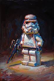 Raymond Logan S Dailies Lego Star Wars Stormtrooper Star Wars Art Drawing Stars Lego Painting