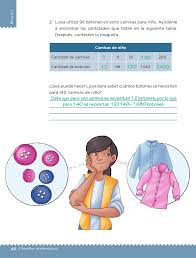 Mi aula de segundo grado. Botones Y Camisas Bloque I Leccion 17 Apoyo Primaria