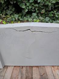 If you want to apply stuccos to the shower's walls, it is crucial to prepare a resistant yet flexible plaster substrate. Stucco Over Cinder Block Is Separated From The Wall
