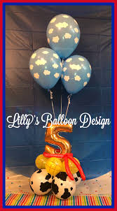 Balloon 5th Birthday Decoration Ideas For Boy Toy Story Theme Toy Story Balloons Birthday Balloons Birthday Party 5 Year O Toy Story Birthday Party Toy Story Party Decorations 2nd Birthday Party Themes