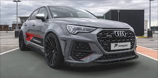 Audi Rs Q3 Sportback Gets Widebody Kit From Prior Design Audi Rs Audi Audi Sport
