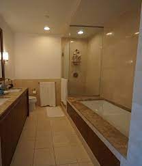 Natural, relaxing light makes the space feel larger. 14 Best Bathroom Makeovers Before After Bathroom Remodels Architectural Digest