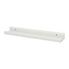 Virserum Picture Ledge White White 45 1 4 Ikea Picture Ledge Picture Frame Wall Interior Design Living Room Decor