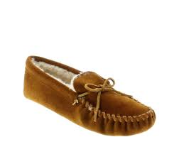 Mens Pile Lined Softsole Moccasin