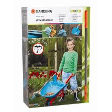 Gardena Kids Plastic Wheelbarrow With Tools Plastic Wheelbarrow Wheelbarrow Gardena
