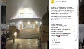 Padahal, daerah ini tak pernah merasakan salju. Masjid Dome Of Rock Bercahaya Saat Salju Turun Di Palestina Republika Online