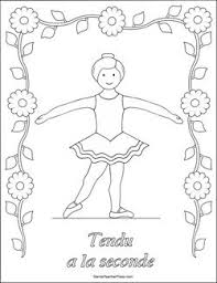 The dancers tell a story or express a certain mood or feeling through their movements and steps. 13 Ballet Positions Ideas Ballet Positions Dance Coloring Pages Dance Crafts