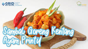Sebagai orang indonesia yang gemar dengan makanan bercitarasa pedas, rasanya kurang afdol bila menikmati ayam goreng tanpa bumbu pedas. Resep Sambal Goreng Kentang Ayam Printil Ini Dia Resep Yang Ngabisin Nasi Youtube