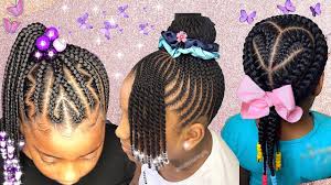 So wow african hair braiding salon has brought the solution to your problem. Cute Braid Hairstyles For Kids Beautiful Braids Youtube