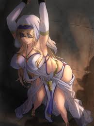 Rule 34 - Blindfold Blindfolded Bound To Wall Bound Wrists Chained Chained  Up Chained Wrists Clothed Female Focus Goblin Goblin Slayer Golden Hair  Imminent Penetration Imminent Rape Impending Doom Impending Rape Large