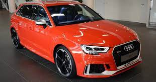 Catalunya Red Audi Rs3 Really Gets The Heart Pumping Carscoops Audi Rs3 Red Audi Audi