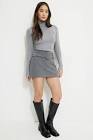 Belted Mini Skirt Dynamite