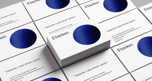 Sbanken Bank Made Simple Corporate Identity Portal Visual Identity Identity Stationery Design