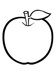 Mulailah menggambar dua buah lingkaran apel seperti diatas. Sketsa Apel Radea