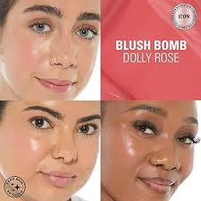 Buy Revolution Blush Bomb Cream Blusher Dolly Rose Online at Low Prices in  India