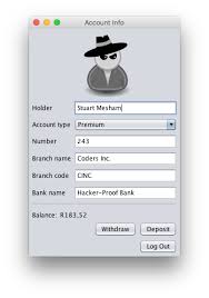 That might sound inconspicuous at first. Github Stuartmesham Hacker Proof Bank A Bank Application That Keeps Out The Hackers