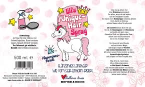 Unique hair spray for creative trendy hair styles is one of the most innovative products developed by the small family owned company. Lilys Unique Hairspray Equiland