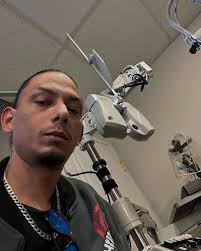 Has your vision ever looked distorted like looking through bent glass?