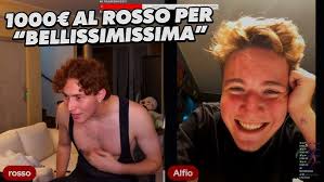 ALFA regala 100€ al ROSSO dopo il DISCO DI PLATINO di "Bellissimissima"