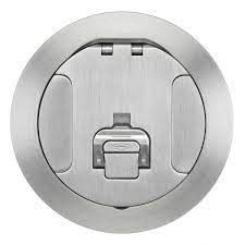 Hubbell Wiring Device Kellems Systemone S1r6cvralu Poke Through Cover Aluminum Steiner Electric Company