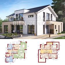 Einfamilienhaus Neubau Bauen Haus Design Modern Mit Satteldach Erker Fertighaus European Architecture Design Modern House Design House Architecture Design