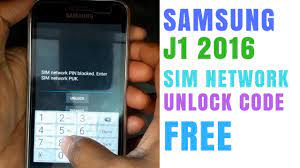 Also, it should be compatible with all us carriers, including cdma network operators like verizon. Samsung J1 6 Sim Network Unlock Code Free Sm J120f Unlock Code Free J1 2016 2017 Youtube