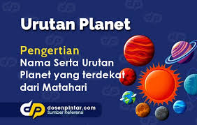 Selebihnya planet dibahagikan kepada beberapa jenis yang dikenali sebagai planet dalam y planet luar. Urutan Planet Planet Pada Susunan Tata Surya Beserta Penjelasannya Dosenpintar Com