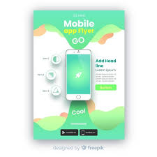 Scarica Gratis Modello Di Volantino Per App Per Dispositivi Mobili Mobile App Flyer Advertising Apps Website Banner Design