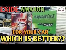 Exide And Amaron Battery Comparison And Unboxing Which Battery Is Better For Your Car