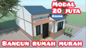 Biaya bangun rumah type 21; Bangun Rumah Murah Dan Cepat 30 Jutaan Sudah Sama Ongkos Tukang Youtube