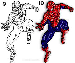 There's a new baby in town, and he means business. How To Draw Spider Man Step By Step Pictures
