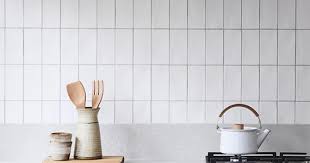 Because the space above the stove is typically higher than the rest of the backsplash, and because this is a space that for safety reasons should be left alone, creating a visual sense of artwork. A Cool Way To Lay Subway Tiles My Paradissi