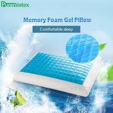Ammonium hydroxide, blue 1, carbomer, copper sulfate, isopropyl alcohol, magnesium sulfate, sodium hydroxide, thymol, water. Purenlatex Silicone Gel Pillows Memory Foam Pillow Summer Ice Cooling Neck Ice Cool Cervical Vertebra Orthopedic Healing Cushion Body Pillows Aliexpress