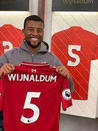 Liverpool squad numbers during the premier league era are listed in two tables: Gini Wijnaldum Sur Twitter Last Chance Will You Be My Guest For Our Match Against Chelsea At Anfield Next Sunday If You Win I Ll Bring You A Shirt After