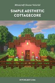 1,418 1 4 in this beginner friendly diy, you will learn how to make a house in minecraft. How To Make An Aesthetic Minecraft House Bypixelbot