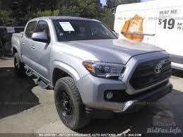(4.5 reviews) 2016 toyota tacoma limited. Toyota Tacoma 2017 Silver 2 7l Vin 5tfax5gn0hx076142 Free Car History