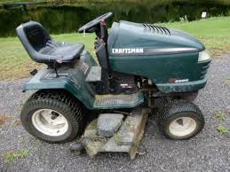 Gauge wheels then keep the deck in proper position to help prevent scalping in most terrain conditions.how long should fuel be used for. Craftsman Gt 3000 Lawn Tractor 23 Hp Bid N Buy Realty Auctions Inc